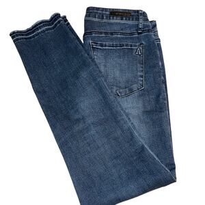 Articles of Society jeans released hem denim vertical seamed  Sz 30 US 10